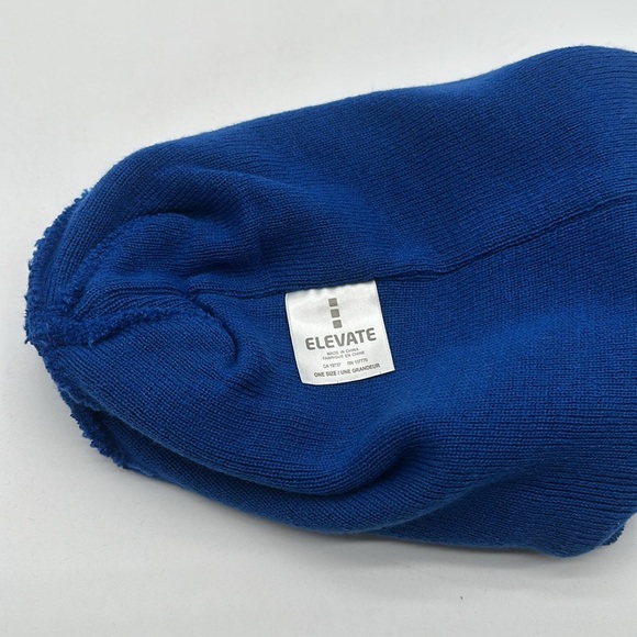 Unisex Blue Facebook Beanie - Picture 3 of 4